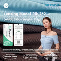 220GSM Lenzing Modal Rib Knit Fabric 2x2 Ribbed