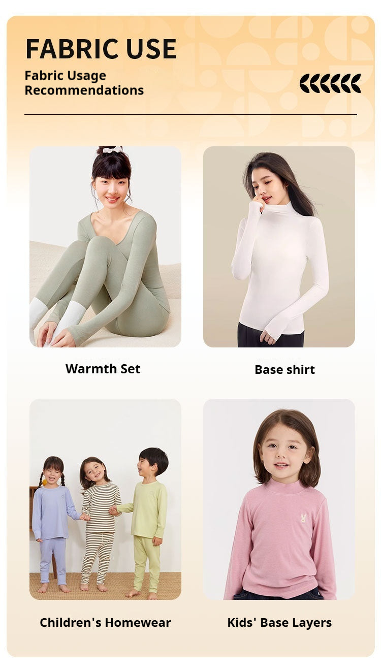 220g Modal-Wool Blend Knit Fabric with Cashmere Protein – Soft, Warm & Brushed Finish