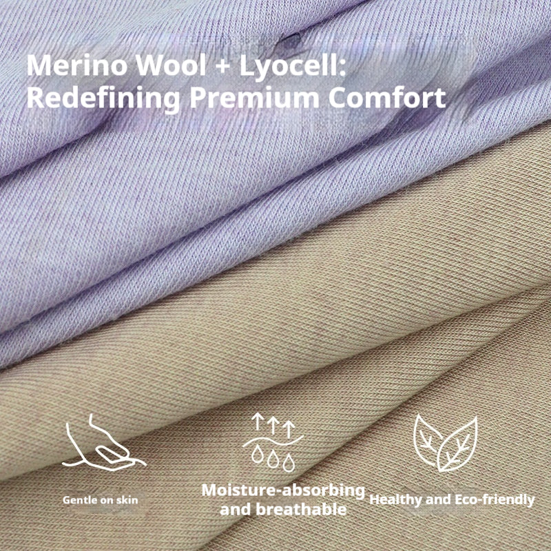 170g Tencel™/Wool Rib Knit Fabric – Lightweight, Soft & Breathable for T-Shirts, Base Layers, Undershirts & Next-to-Skin Apparel